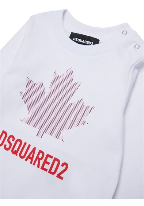 T-shirt con logo DSQUARED2 JUNIOR | DQ3502 D0AJ5DQ100